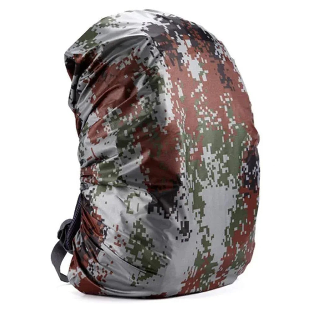 غطاء مطر لحقيبة الظهر الخارجية SINAIRSOFT 20L-80L مقاوم للماء