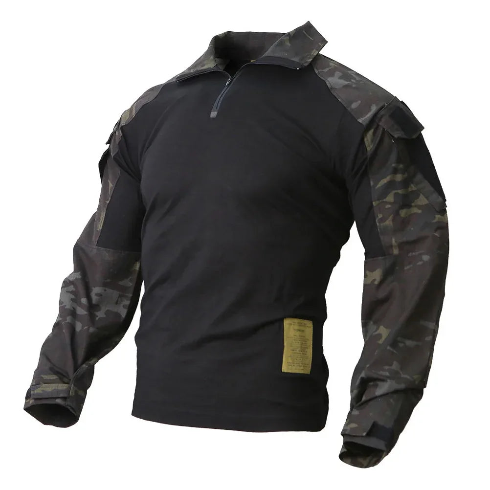 EMERSONGEAR E3 Tactical Mens Shirt Hunting Tops Clothing E3 Camoflage Combat Shirt