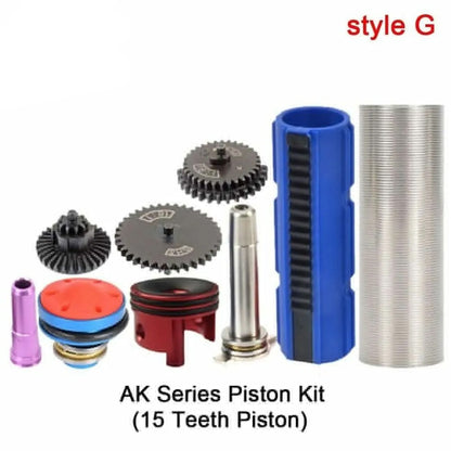 SINAIRSOFT 16:1 Gear Nozzle Cylinder Spring Guide 14Teeth Piston Kit