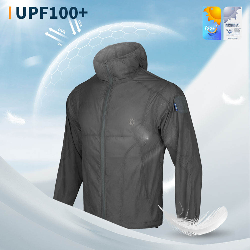 EMERSONGEAR UPF100+ Sun Protective Jacket Ultra Lightweight Breathable Men's Coat