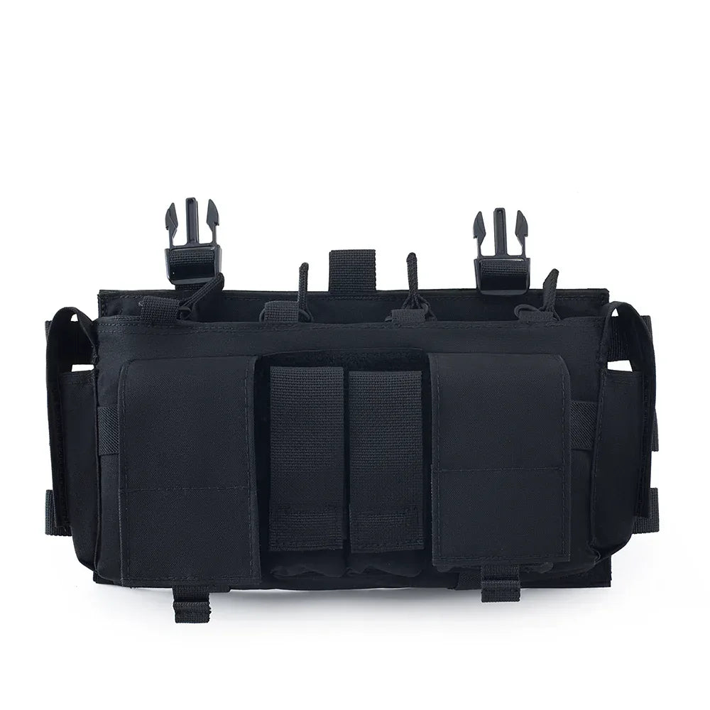 SINAIRSOFT Tactical Magazine MAG Pouch 9mm 5.56 For release buckle Vest Chest Rig