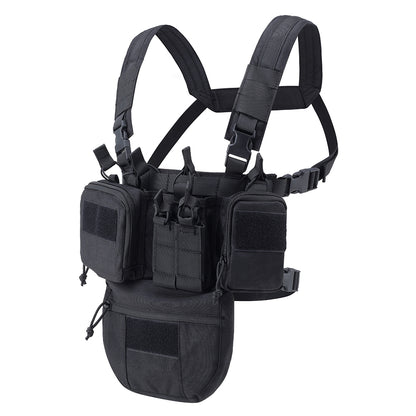 SINAIRSOFT MK3 Tactical Chest Rig with Dangler Drop Pouch Full Set - Airsoft Loadout System