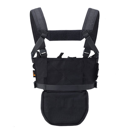 SINAIRSOFT MK3 Tactical Chest Rig with Dangler Drop Pouch Full Set - Airsoft Loadout System