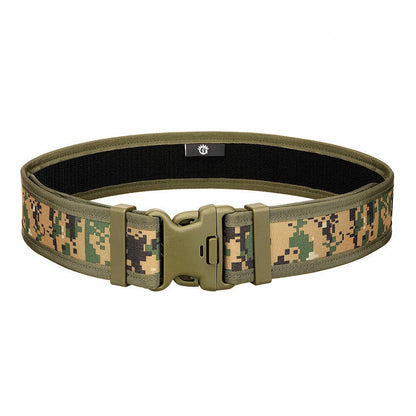 SINAIRSOFT Mens Nylon Outdoor Tactical Belt Heavy Duty Waist Waistband Strap