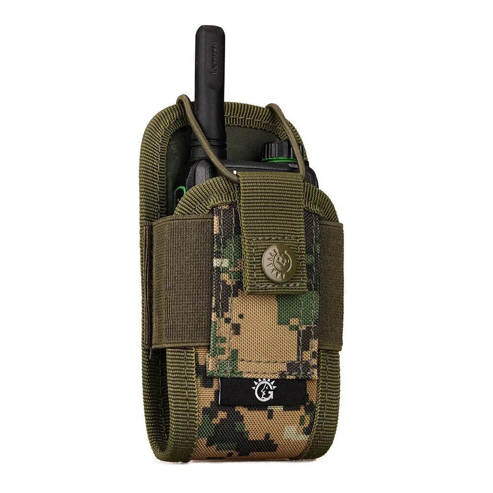حقيبة راديو لاسلكي تكتيكية من SINAIRSOFT مزودة بنظام مولي لحمل جهاز تحديد المواقع GPS، حقيبة أمنية للشرطة لأجهزة الراديو اللاسلكية