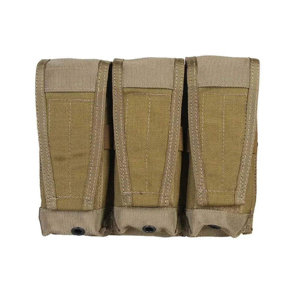 جراب مجلات EMERSONGEAR الثلاثي 5.56 Molle Mag Holder