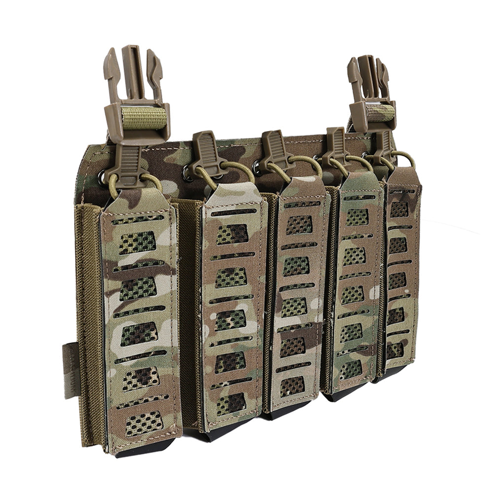 SINAIRSOFT Tactical MP5 MP7 Magazine Pouch Vest Chest Rig Mount