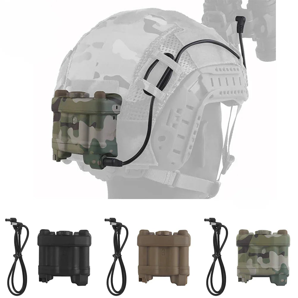 صندوق بطارية وهمي SINAIRSOFT Tactical NVG PVS-31 بدون وظيفة لخوذة الرؤية الليلية