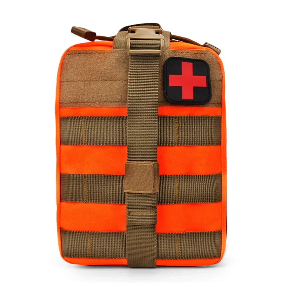 حقيبة إسعافات أولية تكتيكية من SINAIRSOFT، حقيبة نجاة، حقيبة طبية EMT بنظام Molle قابلة للفك
