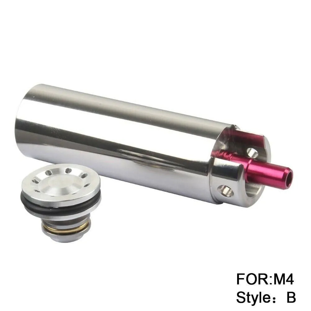 SINAIRSOFT Tactical Tune Up Steel One-piece Solid Cylinder Head Piston Head Nozzle Airsoft