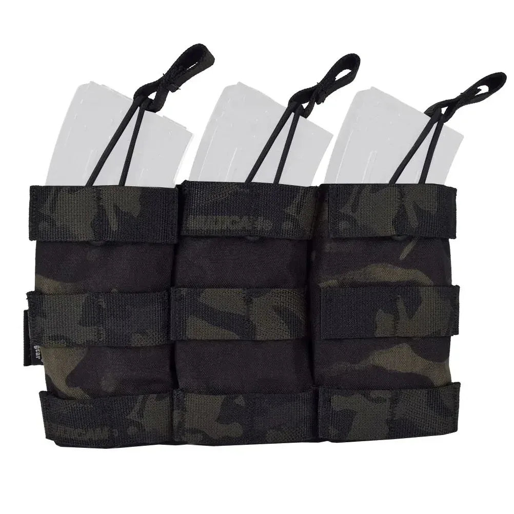 EMERSONGEAR Triopa Malferma Supra 5.56-a Revuo-Poŝo Taktika Modula