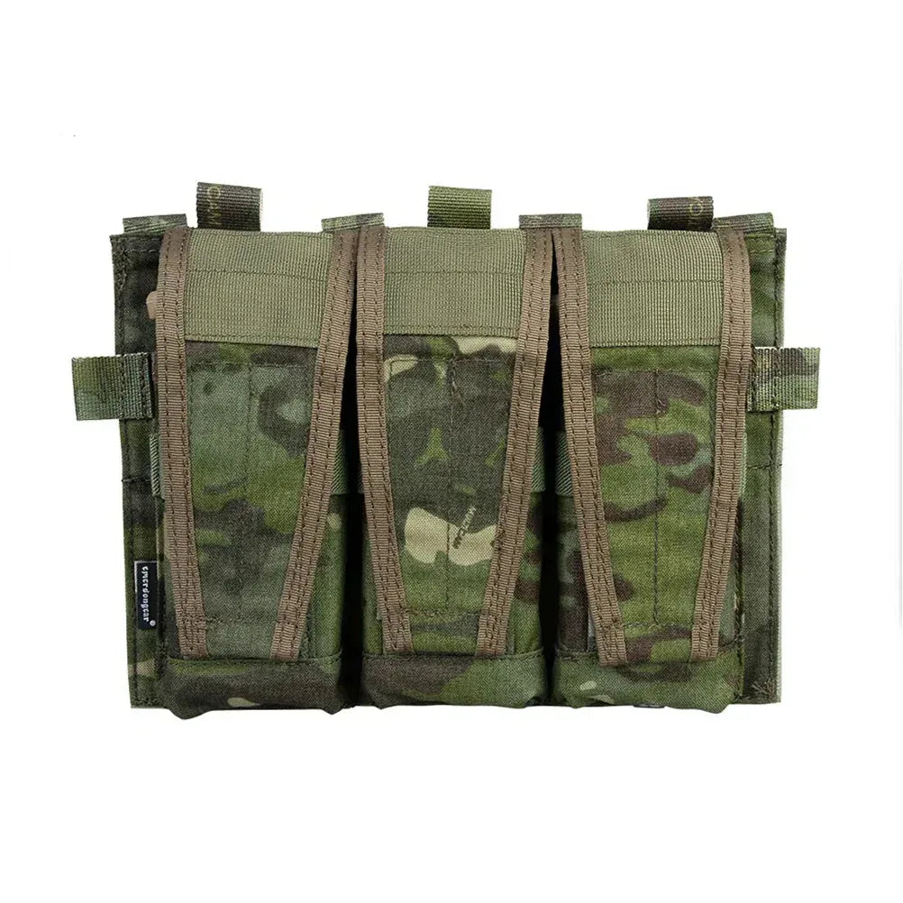 جراب مجلات EMERSONGEAR الثلاثي 5.56 Molle Mag Holder