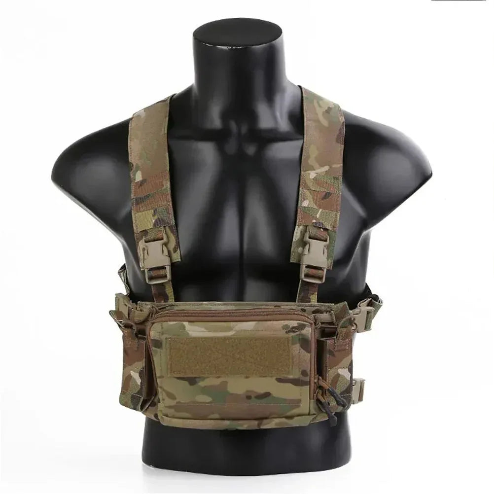 EMERSONGEAR D3CR Micro Tactical Chest Mount سترة صدر MOLLE تكتيكية