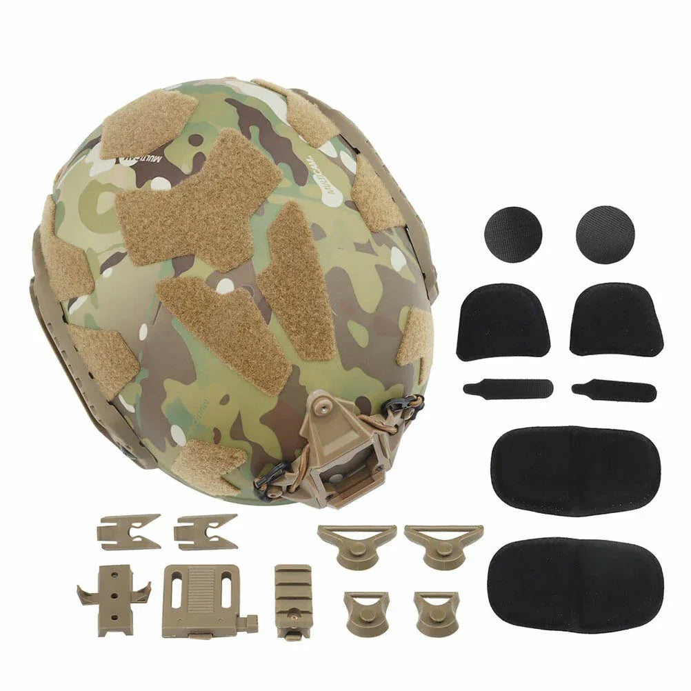 خوذة فاست تكتيكية SF بقص فائق الارتفاع من SINAIRSOFT