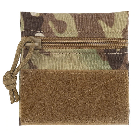 SINAIRSOFT Tactical Micro Flat Zipper Pouch Portable Storage Bag