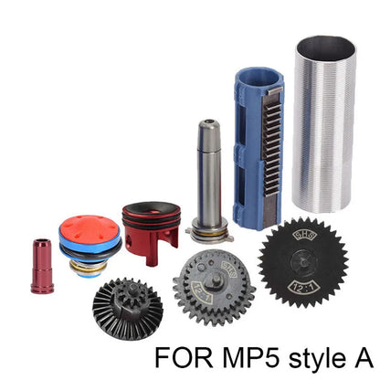 SINAIRSOFT 12:1 Gear Set 14 Teeth Piston Nozzle Cylinder Spring Guide Kit