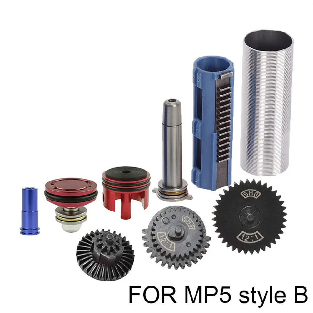 SINAIRSOFT 12:1 Gear Set 14 Teeth Piston Nozzle Cylinder Spring Guide Kit