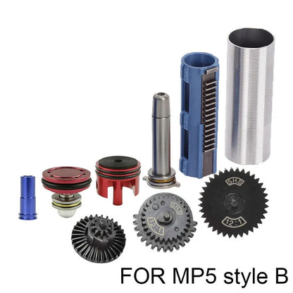 SINAIRSOFT 12:1 Gear Set 14 Teeth Piston Nozzle Cylinder Spring Guide Kit