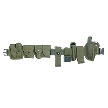 SINAIRSOFT Outdoor Men Belts Multi-function Tactical Belt Security Police Guard