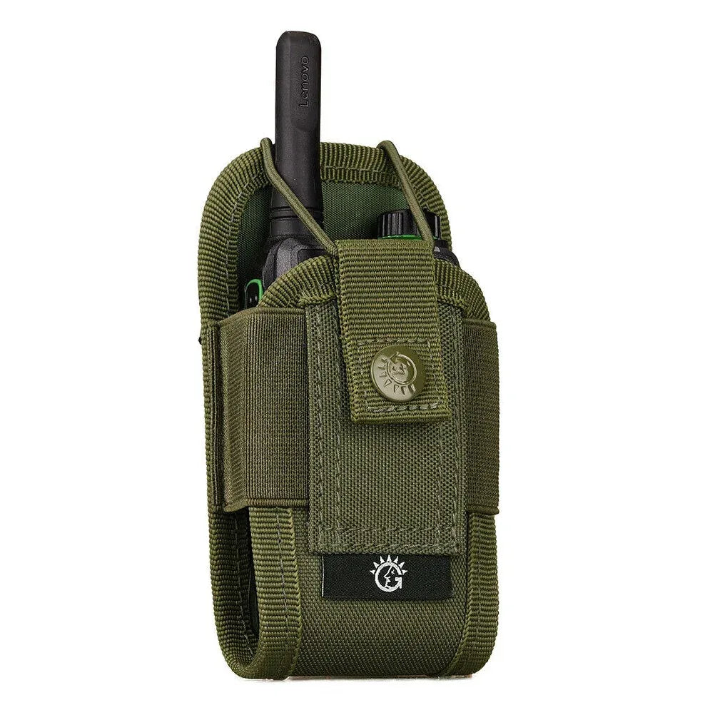 حقيبة راديو لاسلكي تكتيكية من SINAIRSOFT مزودة بنظام مولي لحمل جهاز تحديد المواقع GPS، حقيبة أمنية للشرطة لأجهزة الراديو اللاسلكية