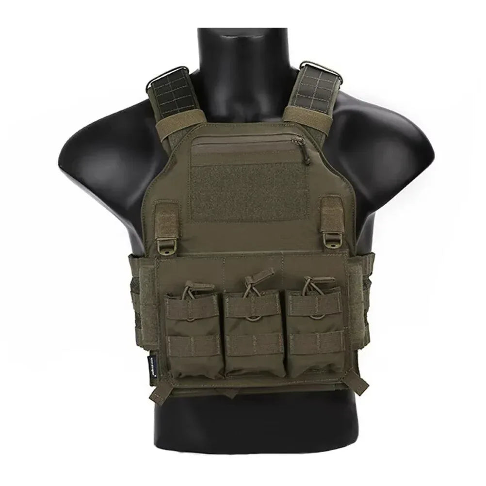 EMERSONGEAR LBX-420 حامل لوحات سترة قتالية تكتيكية بنظام مولي صدرية قتالية