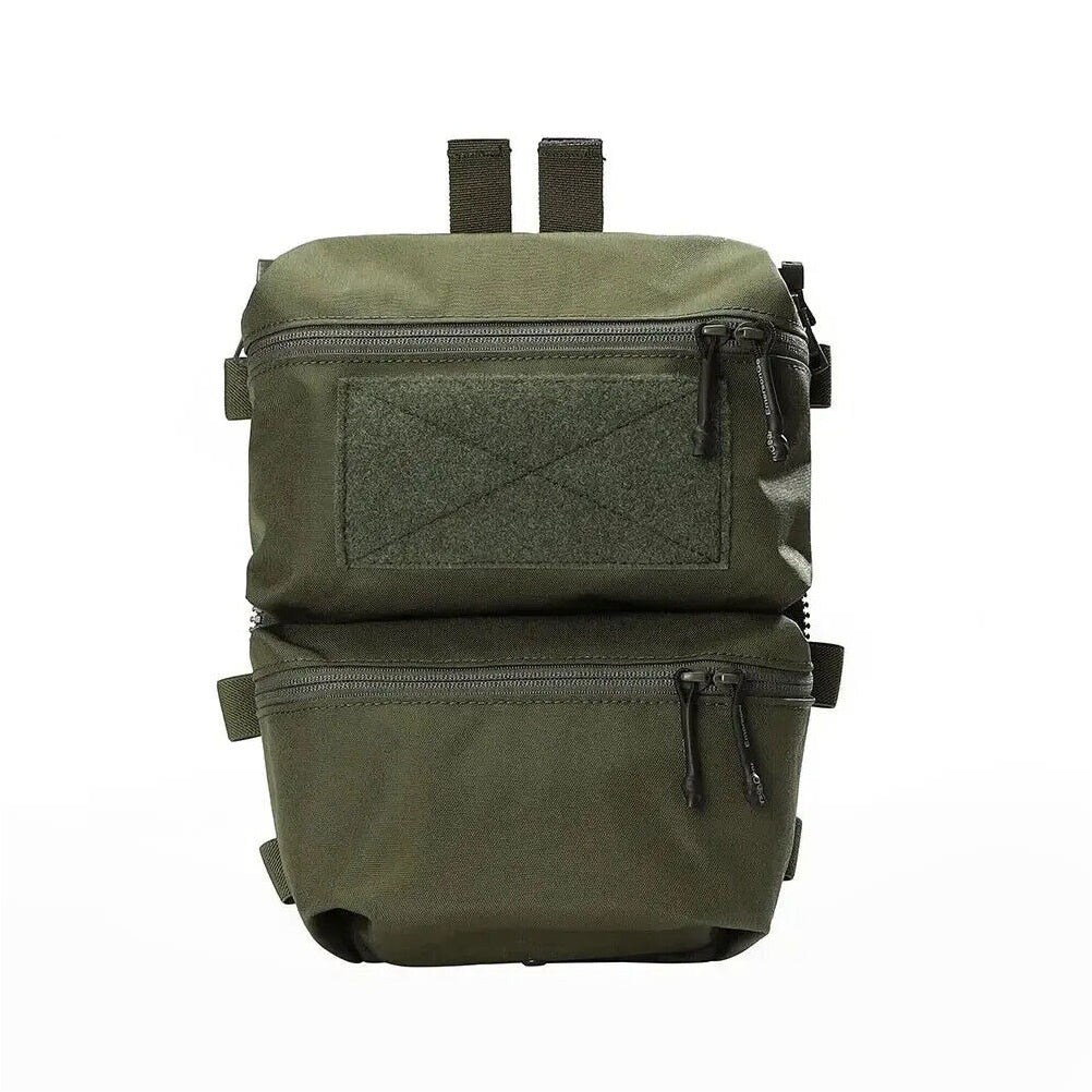 EMERSONGEAR With Zipper Double Pouch for FRO Style V5 Vest Back Panel