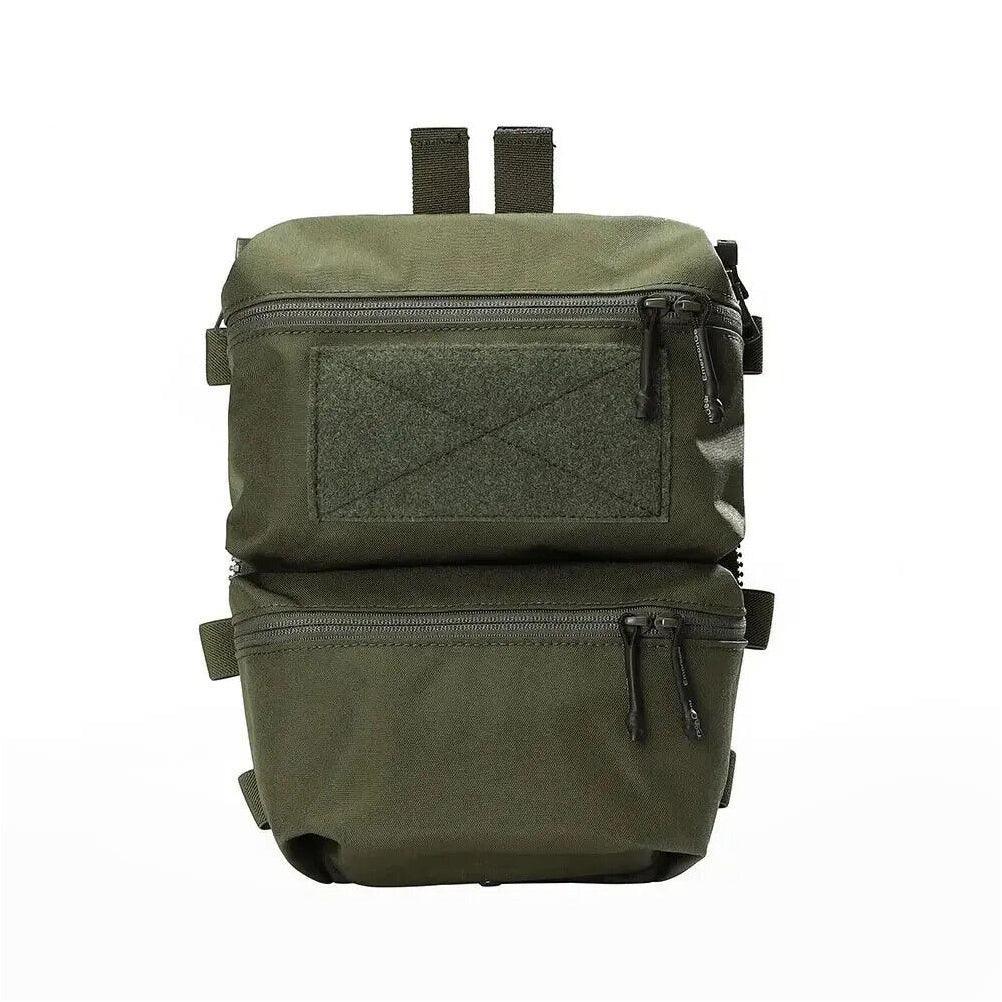 EMERSONGEAR With Zipper Double Pouch for FRO Style V5 Vest Back Panel