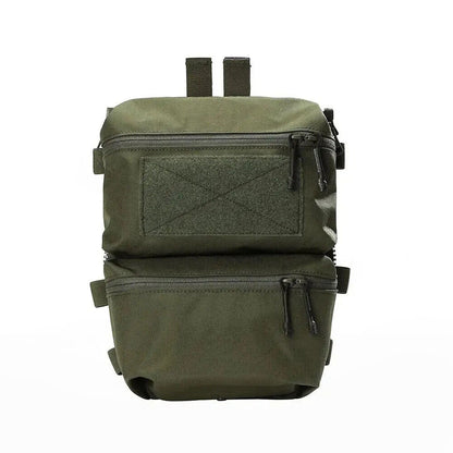 EMERSONGEAR With Zipper Double Pouch for FRO Style V5 Vest Back Panel