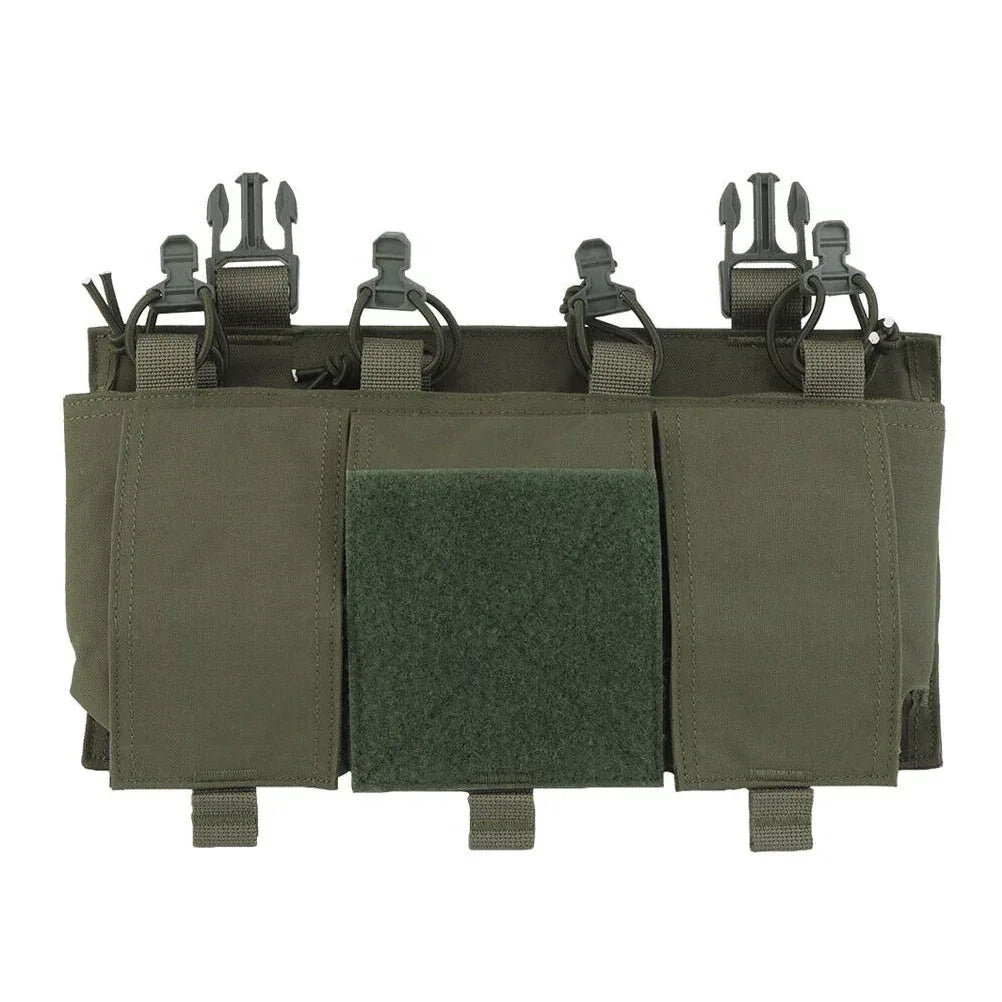 SINAIRSOFT Taktika Revuo-Poŝo Malferma Supra 5.56 Fusila Magazina Tenilo Vestaĵa Frunta Panelo