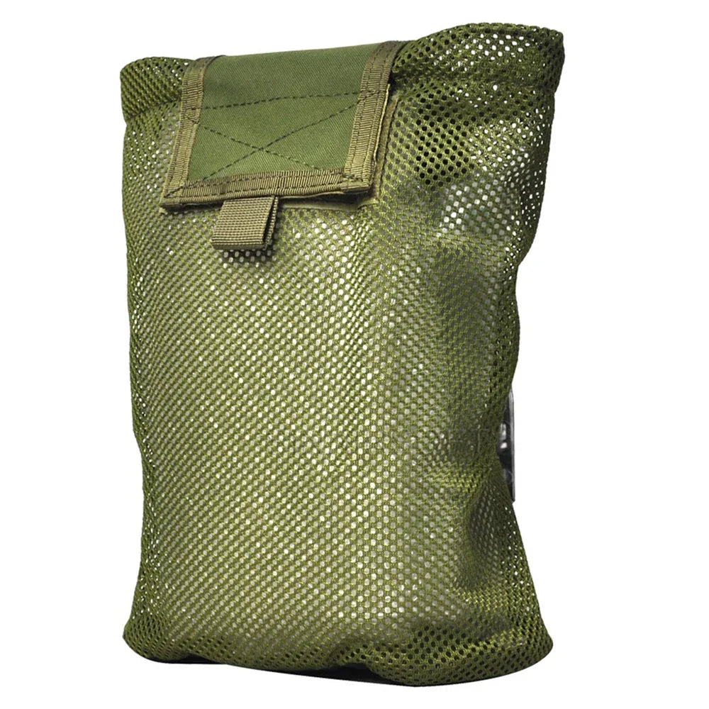 حقيبة مجلات قابلة للطي من SINAIRSOFT التكتيكية الشبكية لإسقاط المجلات وإعادة تدويرها بنظام MOLLE