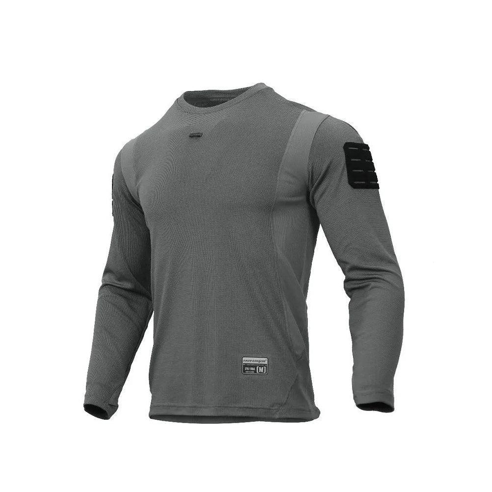 EMERSONGEAR قميص رجالي قتالي بأكمام طويلة تيشيرت تكتيكي بقصة ضيقة