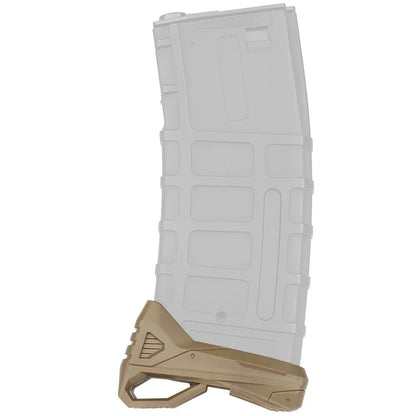 SINAIRSOFT 2PCS Tactical Airsoft Magazine Ranger Floorplate Magazine Rubber Pouch