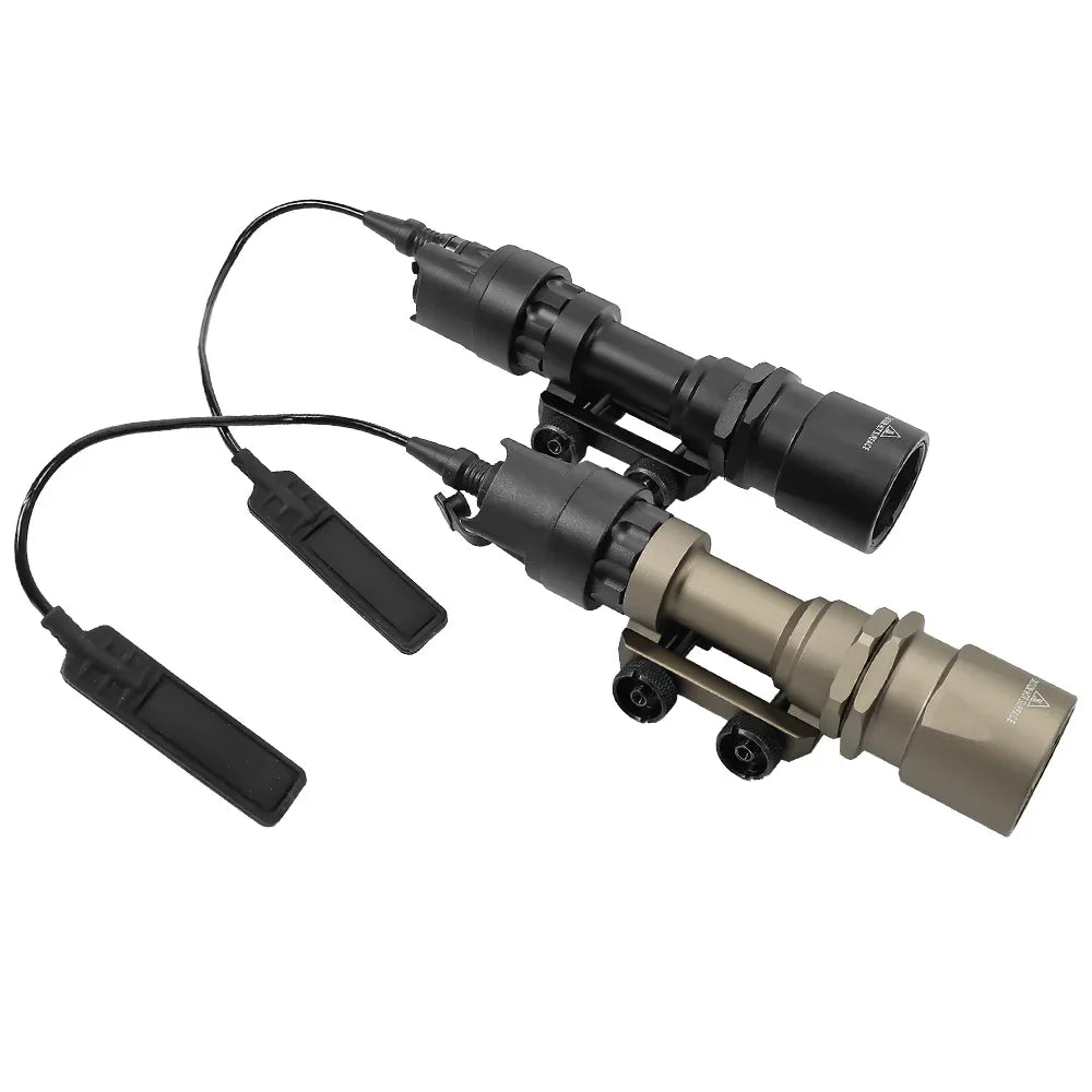 SINAIRSOFT M951 مصباح هوائي تكتيكي LED 280 لومن كشاف سلاح بندقية مصباح يدوي مثبت على سكة حديد