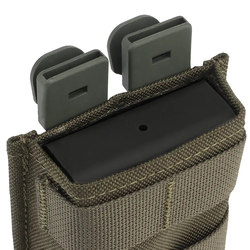 SINAIRSOFT Tactical AR15 Low Single 5.56mm Magazine Pouch Retention Insert MOLLE Malice Clip