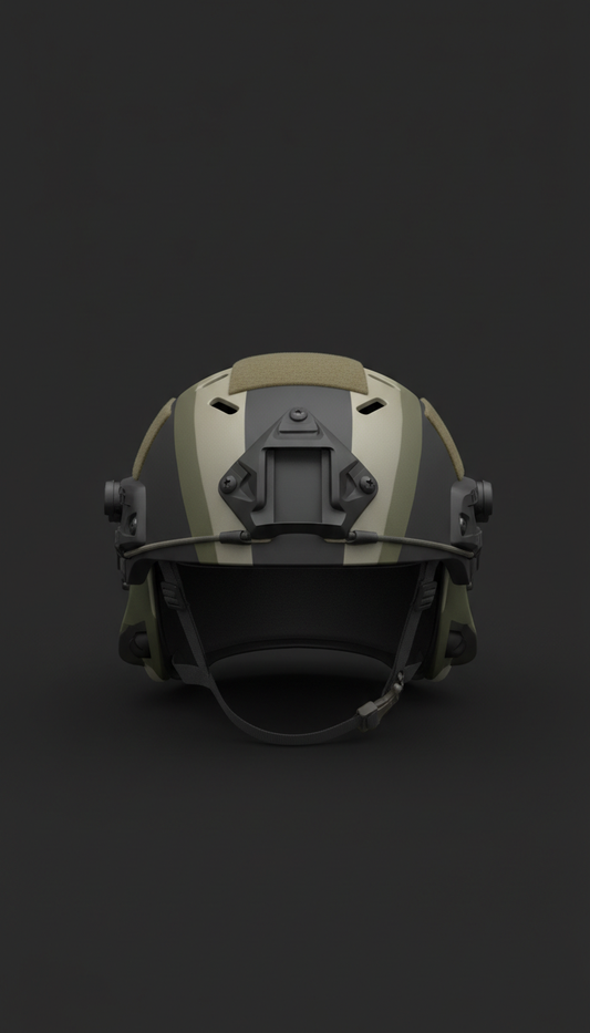 Ballistic Combat Helmet, Composite Shell