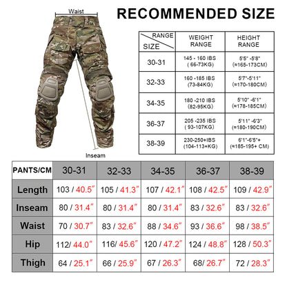G3 Kampaj Utilaĵaj Pantalonoj