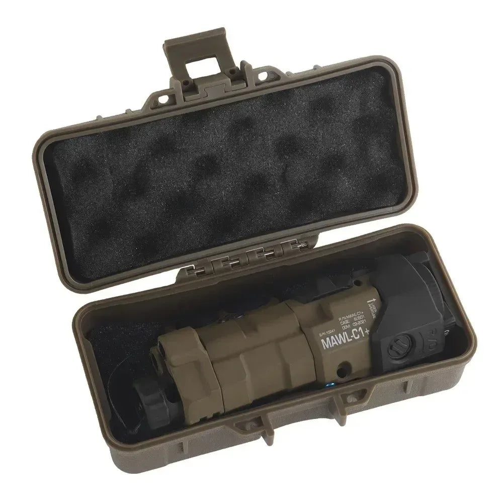 SINAIRSOFT MAWL-C1 نسخة عملية ضوء ليزر أحمر/أخضر كشاف سكة حديد