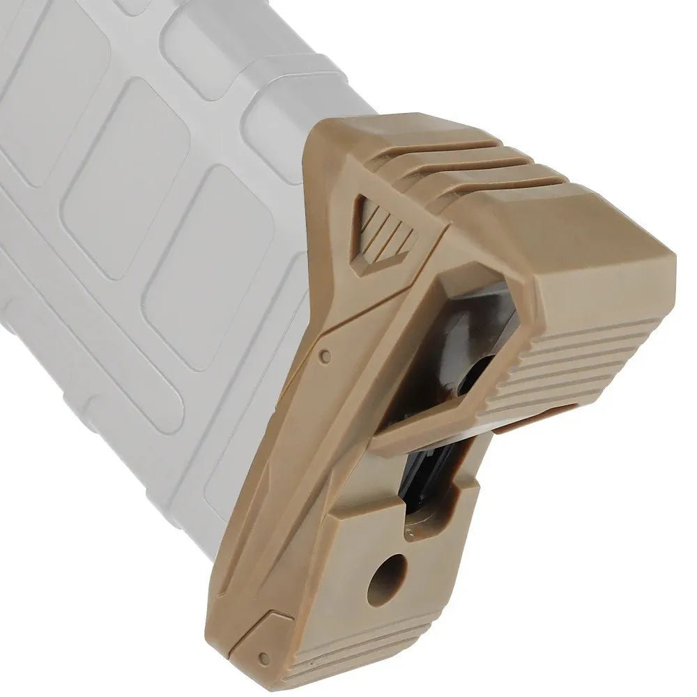 SINAIRSOFT 2PCS Tactical Airsoft Magazine Ranger Floorplate Magazine Rubber Pouch