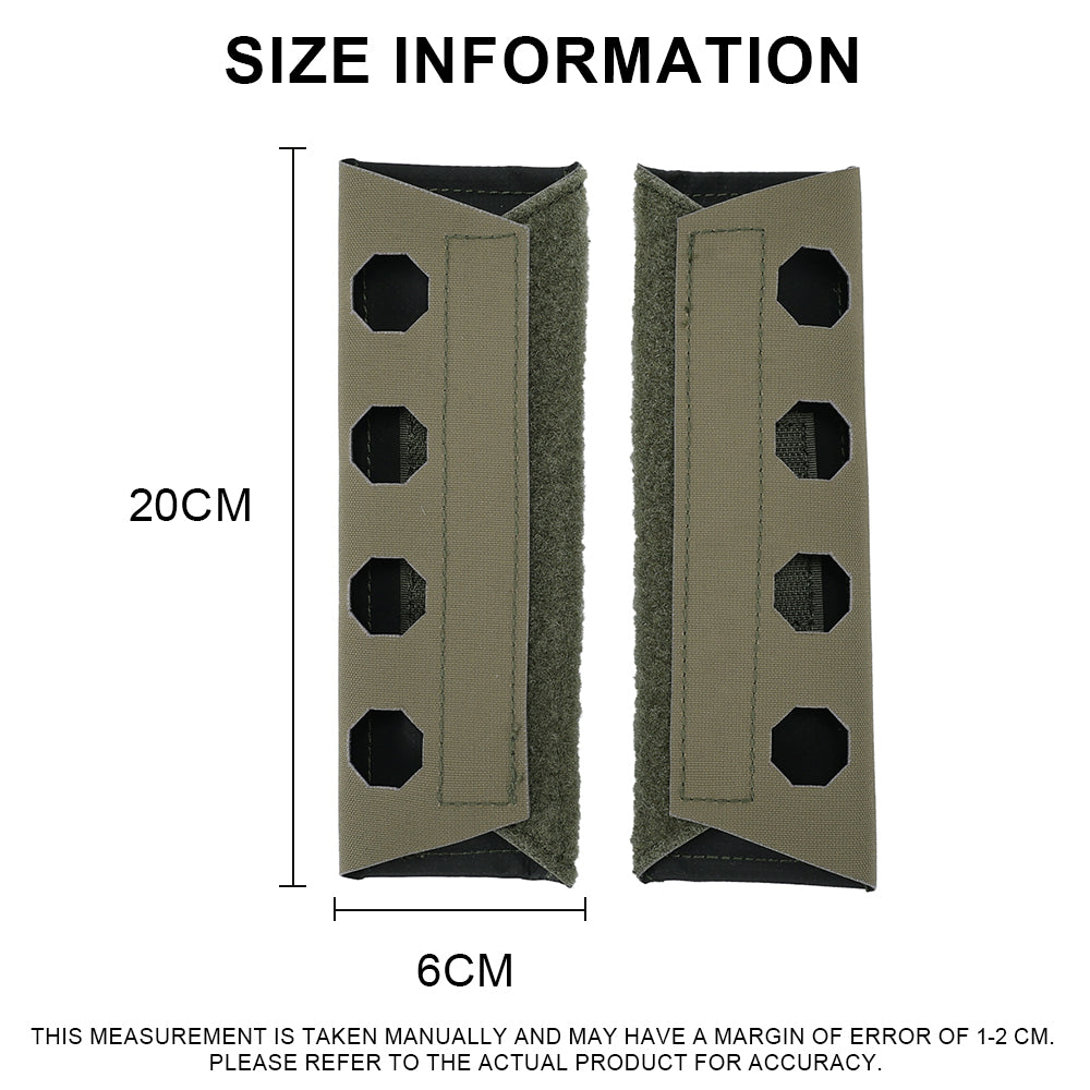 SINAIRSOFT وسادات كتف تكتيكية للصدرية Airsoft لصدريات FCSK FCPC LV119 Plate Carrier