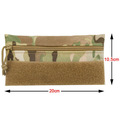 SINAIRSOFT Tactical Front Pouch Zipper Bag Portable Storage Pack