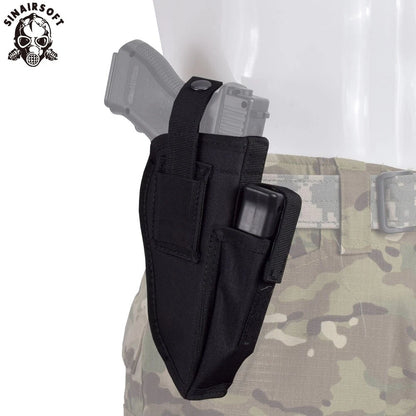 SINAIRSOFT 2-en-1 Taktika Holstro kaj Magazina Saketo