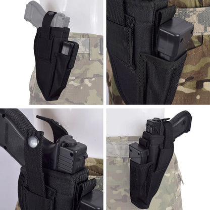 SINAIRSOFT 2-en-1 Taktika Holstro kaj Magazina Saketo