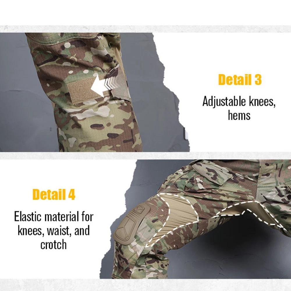 EMERSONGEAR New Gen3 Combat Pants Wear-resistant Training Clothing Airsoft Tactical Pants