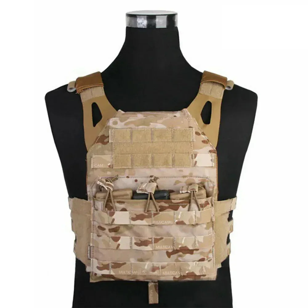 EMERSONGEAR LPC Tactical Vest Jumper Plate Carrier Airsoft + Plate